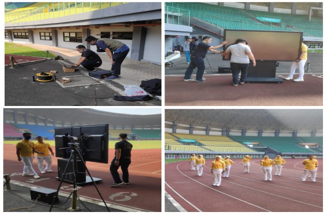 Kota Bekasi Ikuti Senam Bugar Jabar Juara 